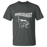 Smokeologist T Shirt Funny Pitmaster BBQ Smoker Grilling Gift - Wonder Print Shop