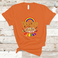LGBT T Shirt Pico De Gayo Mexican Food with Rainbow - Wonder Print Shop