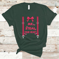 Funny Mr. Steal Your Heart Valentines Day For Boys Men Gifts T Shirt - Wonder Print Shop