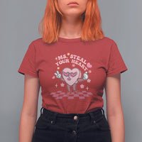 Funny Ms. Steal Your Heart Valentines Day For Women Girl T Shirt For Women - Wonder Print Shop