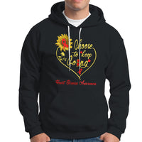 Choose To Keep Going Heart Disease Awareness Hoodie - Wonder Print Shop