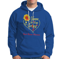 Choose To Keep Going Heart Disease Awareness Hoodie - Wonder Print Shop