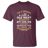 Grumpy Old Veteran T Shirt Funny Patriotic Military USA Veteran - Wonder Print Shop