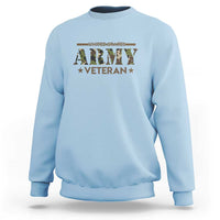United States Army Veteran Sweatshirt Proud Military Veteran - Wonder Print Shop
