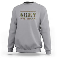 United States Army Veteran Sweatshirt Proud Military Veteran - Wonder Print Shop