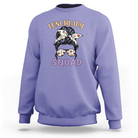 Cafeteria Sweatshirt Lunch Lady Squad - Wonder Print Shop