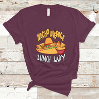 Nacho Average Lunch Lady T Shirt Mexican Cinco De Mayo - Wonder Print Shop