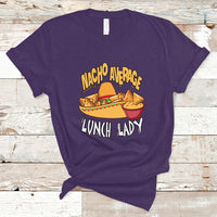Nacho Average Lunch Lady T Shirt Mexican Cinco De Mayo - Wonder Print Shop