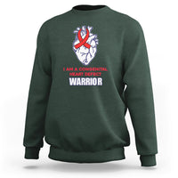 I Am A Congenital Heart Defect Awareness Warrior Sweatshirt - Wonder Print Shop