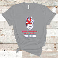 I Am A Congenital Heart Defect Awareness Warrior T Shirt - Wonder Print Shop