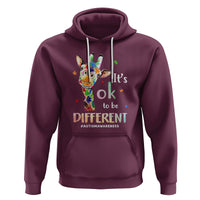 Giraffe Autism Hoodie It's Ok To Be Different Jigsaw Puzzle - Wonder Print Shop