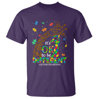 Giraffe Autism T Shirt Its Ok To Be Different Giraffe Mom And Baby - Wonder Print Shop