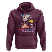 Cute Giraffe Autism Hoodie It's Ok To Be Different - Wonder Print Shop