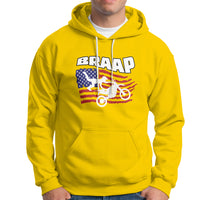 Braap Hoodie Vintage American Flag - Wonder Print Shop