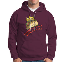 Feed Me Tacos and Tell Me I'm Pretty Mexican Food Hoodie - Wonder Print Shop