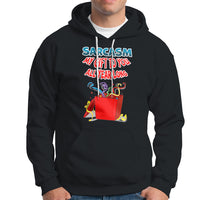 Sarcasm My Gift To You All Year Long Funny Christmas Hoodie - Wonder Print Shop