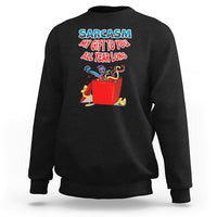 Sarcasm My Gift To You All Year Long Funny Christmas Sweatshirt - Wonder Print Shop