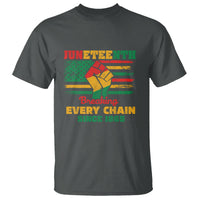 Juneteenth T Shirt Breaking Every Chain Since 1865 - Wonder Print Shop