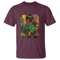 Black Heritage T Shirt For Melanin Black Women - Wonder Print Shop