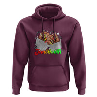 Queen Afro Hoodie Juneteenth 1865 - Wonder Print Shop