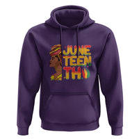 African Black History African American Ladies Juneteenth Hoodie - Wonder Print Shop
