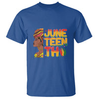 African Black History African American Ladies Juneteenth T Shirt - Wonder Print Shop