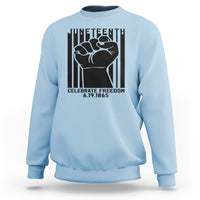 Happy Juneteenth Independence Sweatshirt - Wonder Print Shop