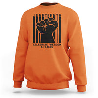 Happy Juneteenth Independence Sweatshirt - Wonder Print Shop