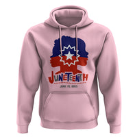 Juneteenth for Women Hoodie Celebrating Black Freedom Day 1865 - Wonder Print Shop