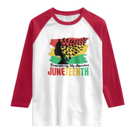 Juneteenth 1865 Raglan Shirt Remembering My Ancestors