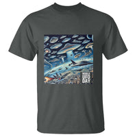 World UFO Day July 2nd They're Here T Shirt - Wonder Print Shop
