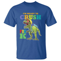 Dinosaur Pre-K T Shirt I'm Ready To Crush Pre-K, 1st Day of School Boy - Wonder Print Shop