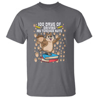 Funny 100 Days of School T Shirt Driving My Teacher Nuts - Wonder Print Shop
