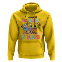 Retro Teacher Hoodie 100 Days of School, A Moment of Science Please - Wonder Print Shop