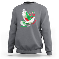 Women Life Freedom Farsi Support Iran Pigeon Sweatshirt - Wonder Print Shop