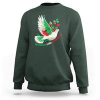 Women Life Freedom Farsi Support Iran Pigeon Sweatshirt - Wonder Print Shop