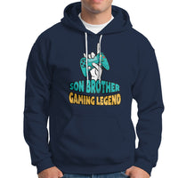 Gamer Hoodie Gifts For Son, Son Brother Gaming Legend - Wonder Print Shop