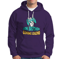 Gamer Hoodie Gifts For Son, Son Brother Gaming Legend - Wonder Print Shop