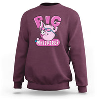 Pig Whisperer Shirt Gift For Pig Lover Sweatshirt - Wonder Print Shop