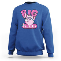 Pig Whisperer Shirt Gift For Pig Lover Sweatshirt - Wonder Print Shop