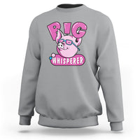 Pig Whisperer Shirt Gift For Pig Lover Sweatshirt - Wonder Print Shop