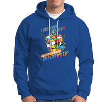 I Solve Cubes Superpower Funny Speed Cubing Hoodie - Wonder Print Shop