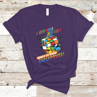 I Solve Cubes Superpower Funny Speed Cubing T Shirt - Wonder Print Shop