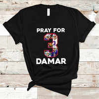 Pray For Damar Support Pittsburgh Bills Number 3 T Shirt - Wonder Print Shop
