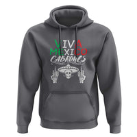 Viva Mexico Cabrones Hoodie Mexican Flag Independence Day Design - Wonder Print Shop