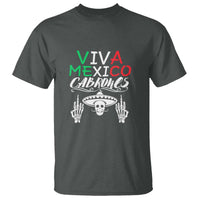 Viva Mexico Cabrones T Shirt Mexican Flag Independence Day Design - Wonder Print Shop