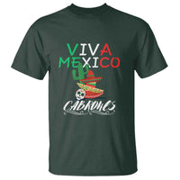 Viva Mexico Cabrones T Shirt Celebrate Mexican Pride with Flag Design - Wonder Print Shop