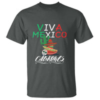 Viva Mexico Cabrones T Shirt Celebrate Mexican Pride with Flag Design - Wonder Print Shop