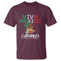 Viva Mexico Cabrones T Shirt Celebrate Mexican Pride with Flag Design - Wonder Print Shop
