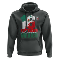 16th September Mexican Independence Day Hoodie Mexico Flag Celebration - Wonder Print Shop